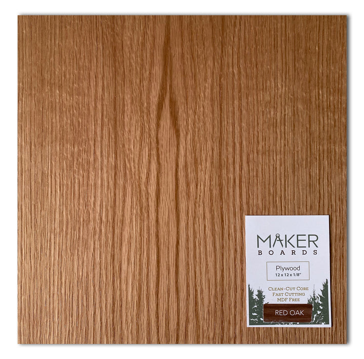 Maker Board-Oak, Red