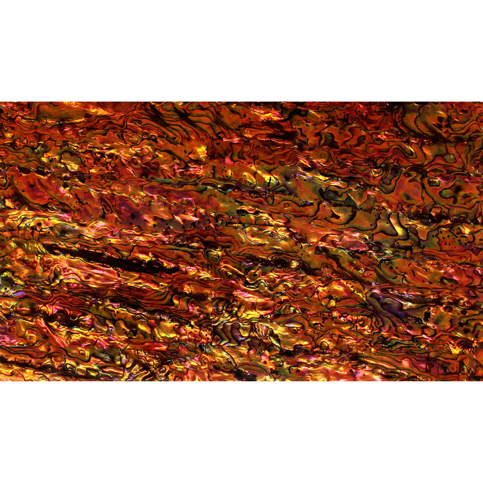 Red Copper Abalone Shell Veneer