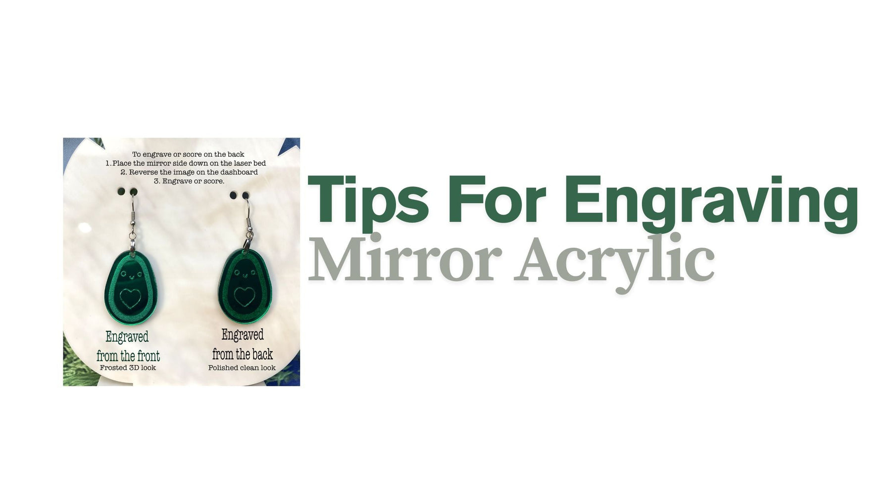 Tips for using Mirror Acrylic