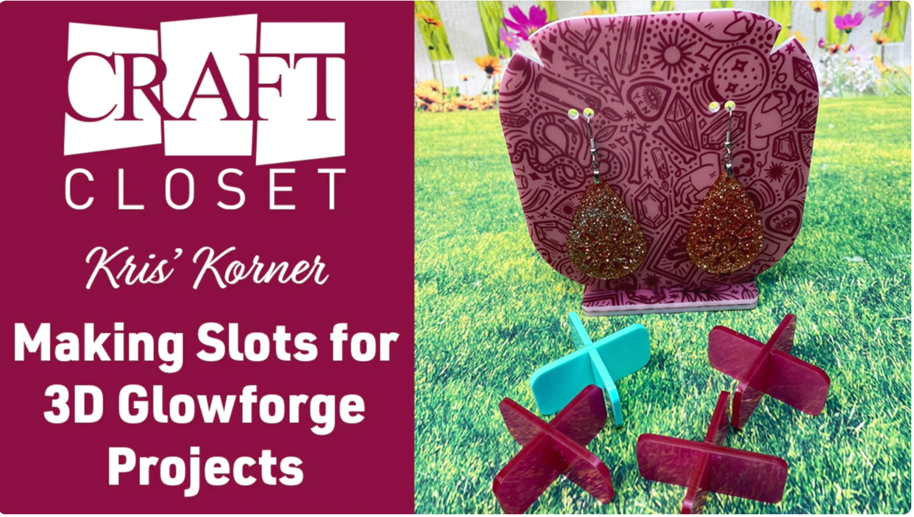 Kris' Korner: Making Slots for 3D Glowforge Projects