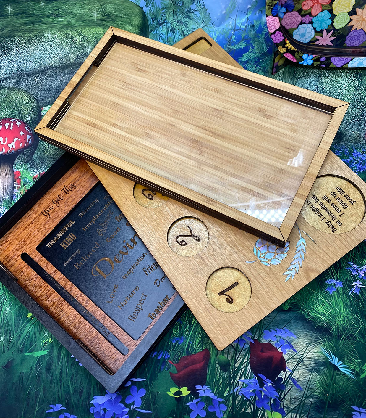 How to make serving trays