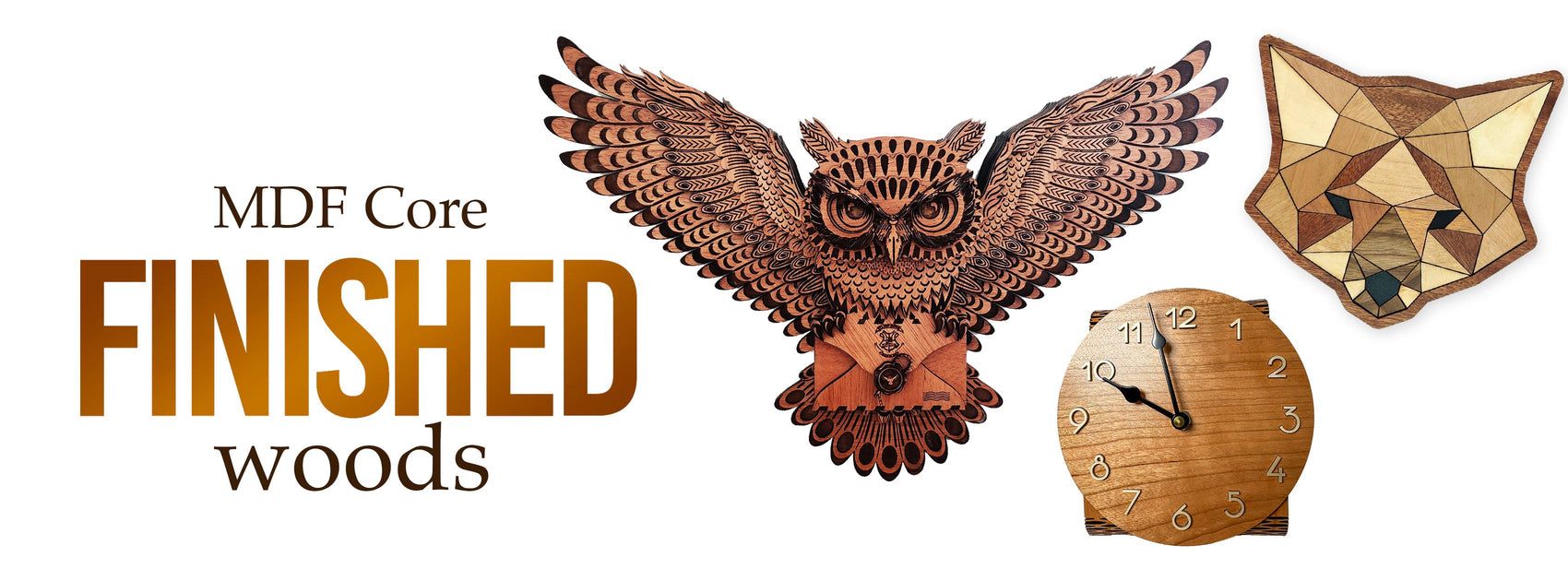 Finished MDF Core Wood — Craft Closet