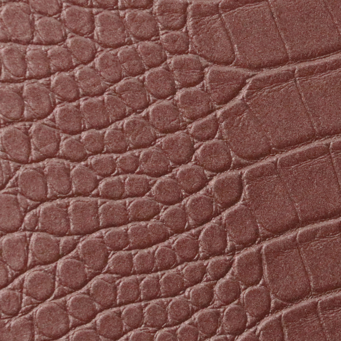 Chocolate Crocodile Faux Leather, Laser Safe, 12x12"