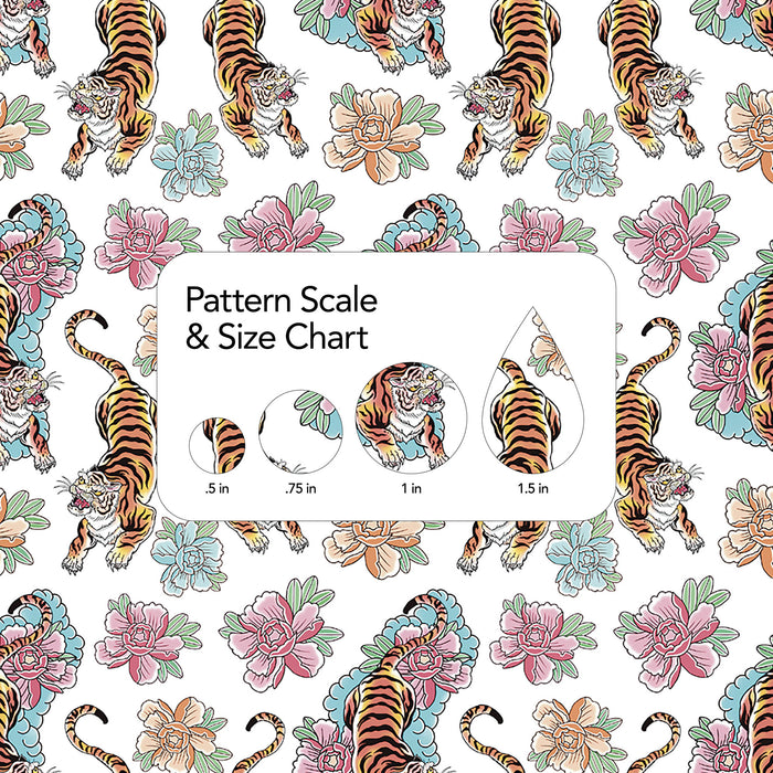 004/ Samantha's Doodles Tigers Mini COLORboard