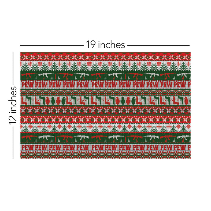 052/ Ammunition Ugly Christmas Sweater COLORboard