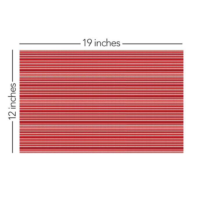 053/ Red Stripes Ugly Christmas Sweater COLORboard