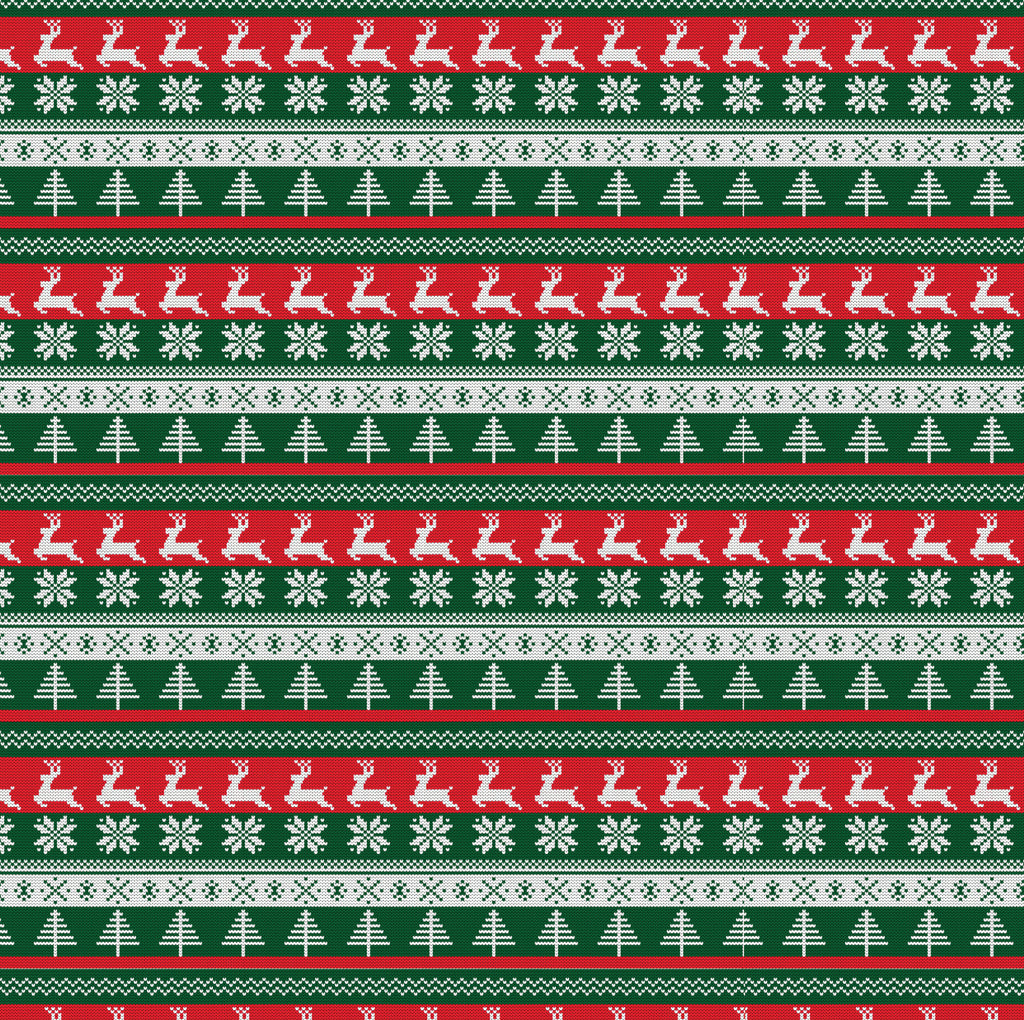 058/ Deer Ugly Christmas Sweater Mini COLORboard