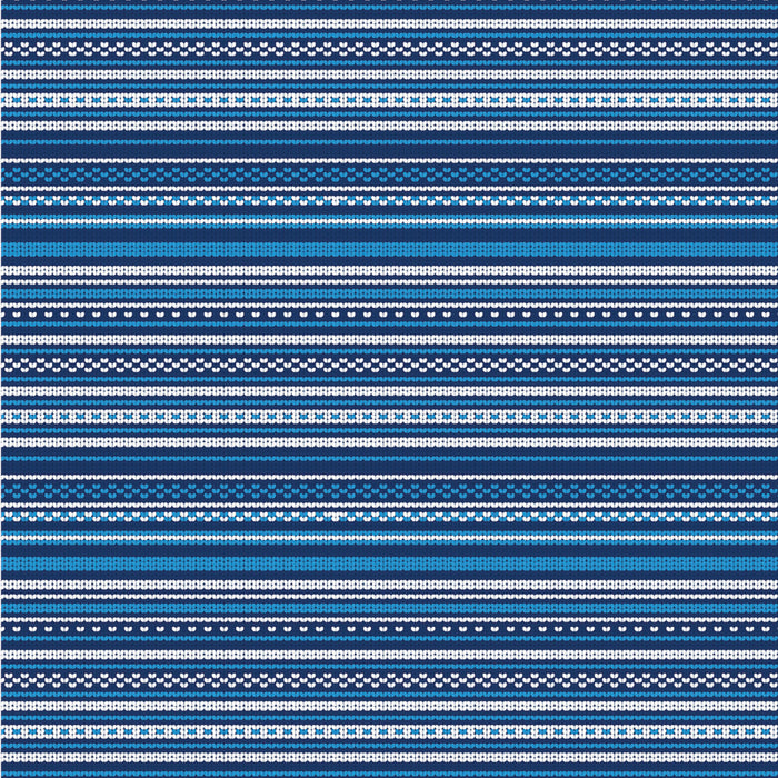 059/ Blue Stripes Ugly Christmas Sweater COLORboard