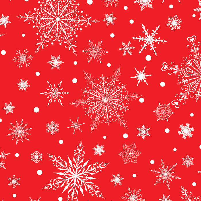 061/ White Snowflakes COLORboard