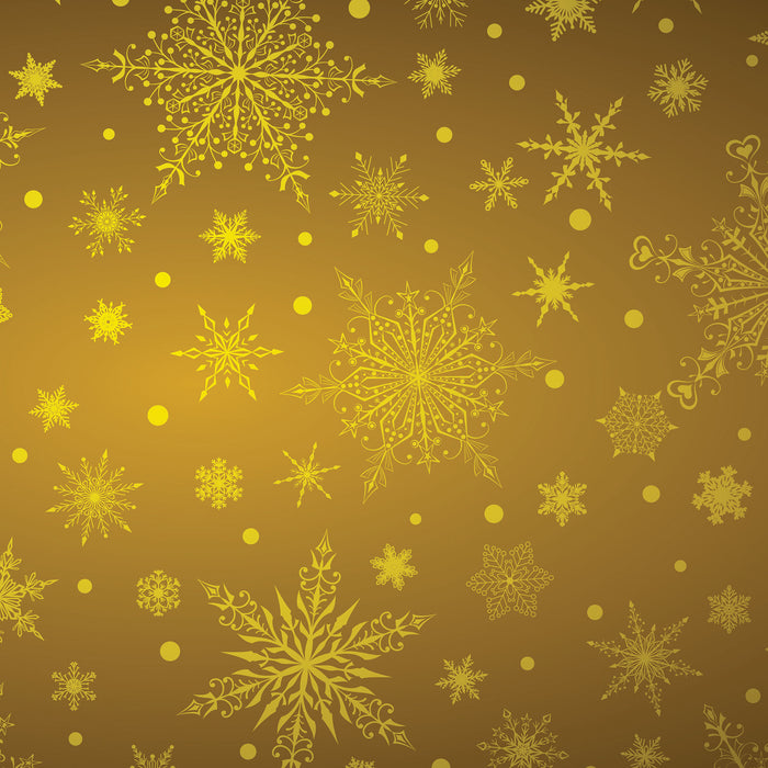 074/ Elegant Snowflakes Gold COLORboard
