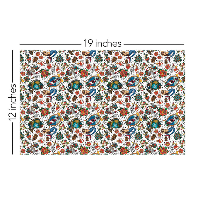 113/ Samantha's Doodles Tattoo Traditions Mini COLORboard