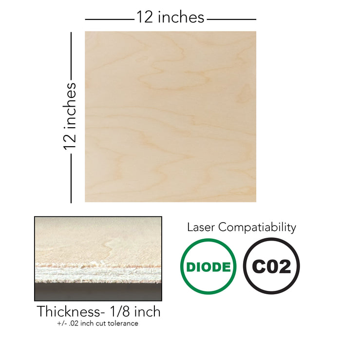 Baltic Birch 1/8 Inch B/BB Grade