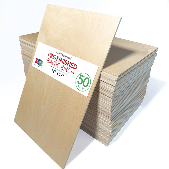 Finished Baltic Birch 1/4 Inch, Hand selected, No Patches, Finished