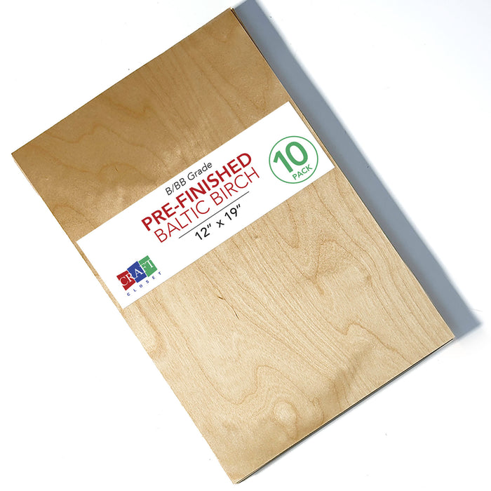 Finished Baltic Birch, 1/8 Inch, B/BB Grade