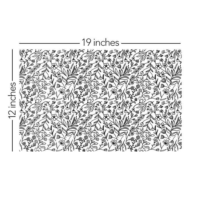 202/ Scattered Wildflowers COLORboard