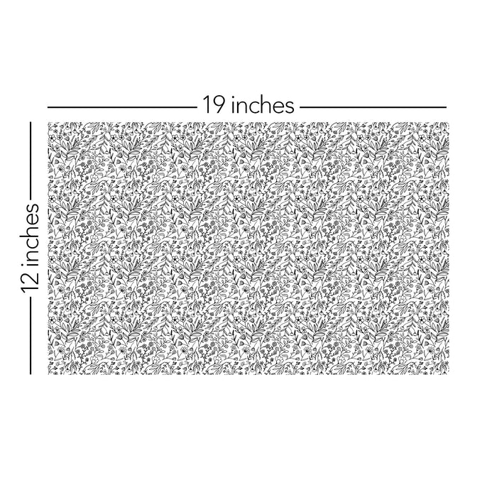 203/ Scattered Wildflowers Mini COLORboard