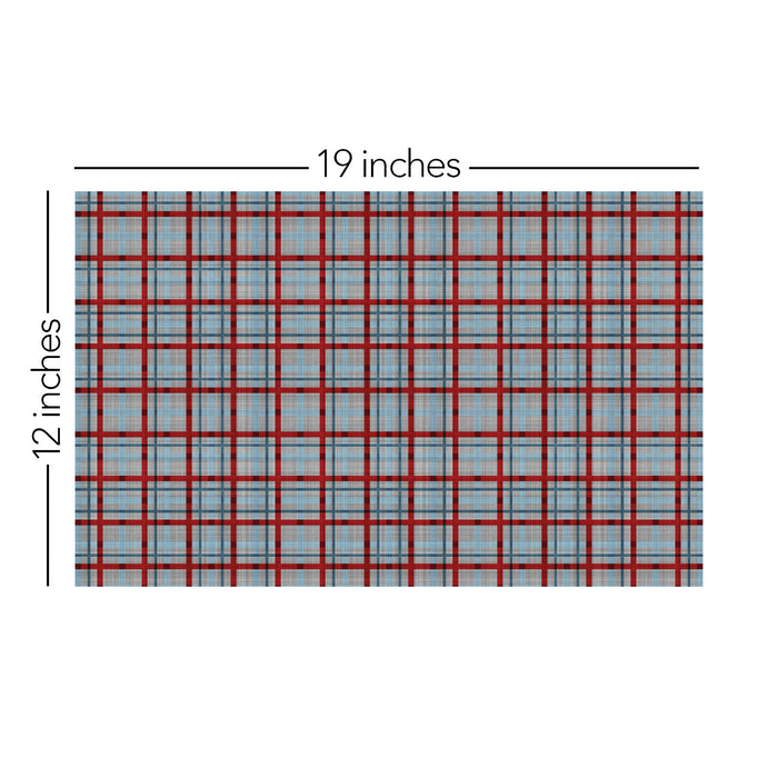 205/ Dad's Light Blue Flannel COLORboard