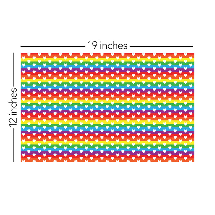208/ Pride Heart Flag COLORboard
