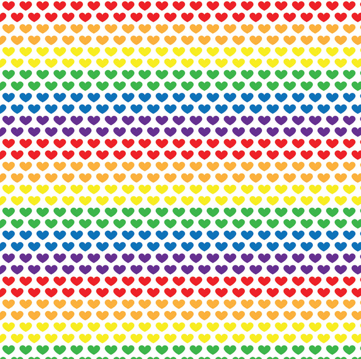 209/ Pride Hearts Small COLORboard