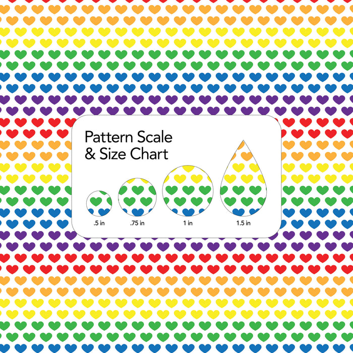 209/ Pride Hearts Small COLORboard