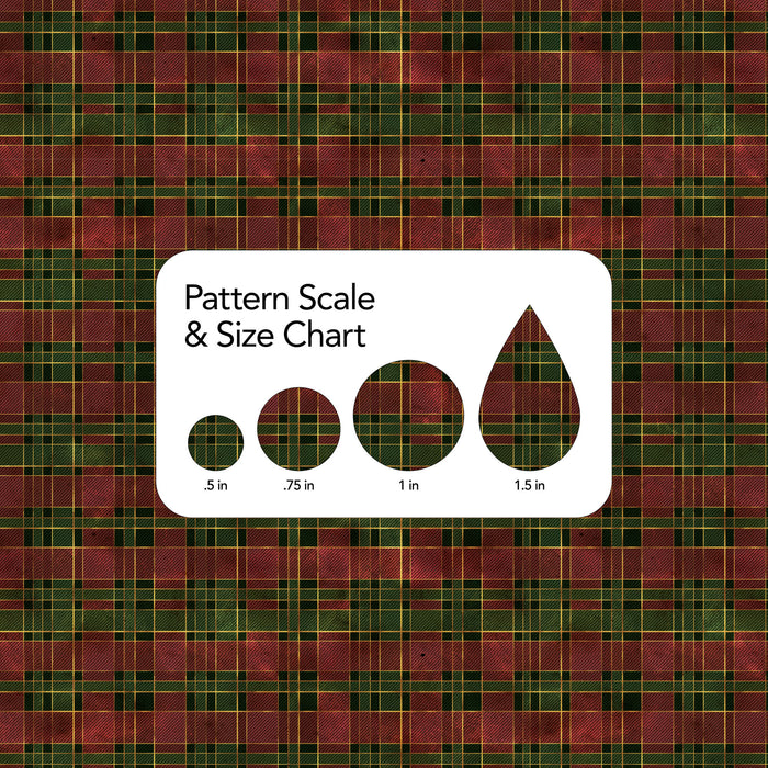 255/ Distressed Holiday Plaid COLORboard