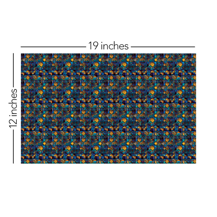 286/ Purple Mosaic Tile COLORboard