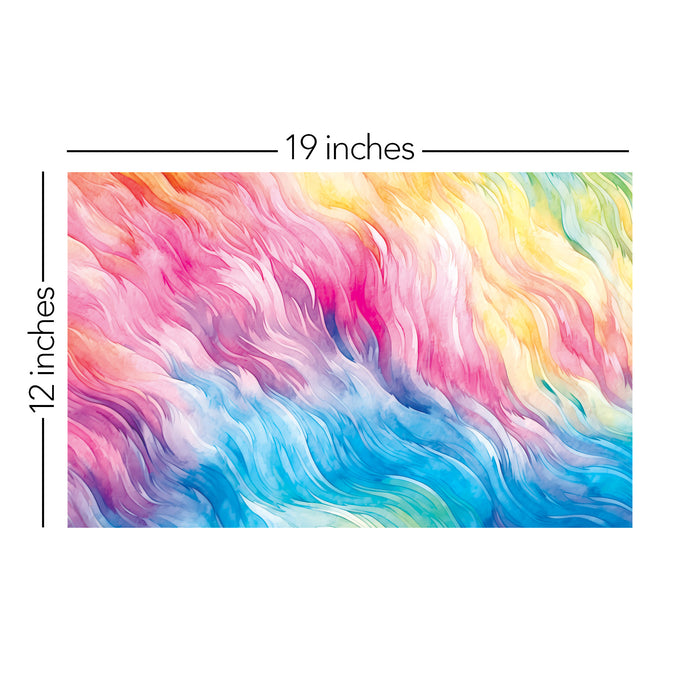 289/ Rainbow Waves COLORboard