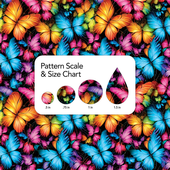 291/ Colorful Butterflies COLORboard