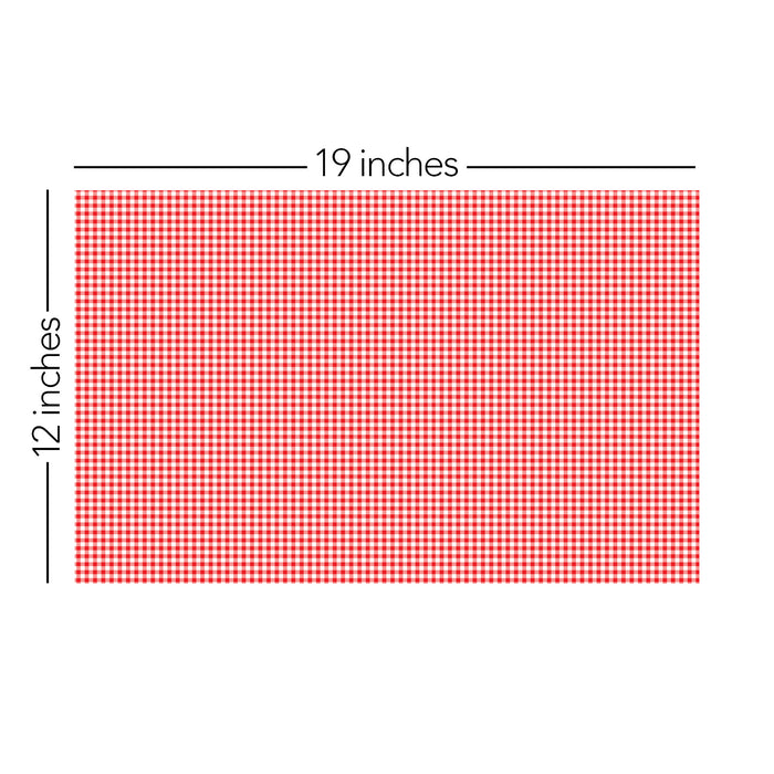 296/ Picnic Table Red Plaid COLORboard