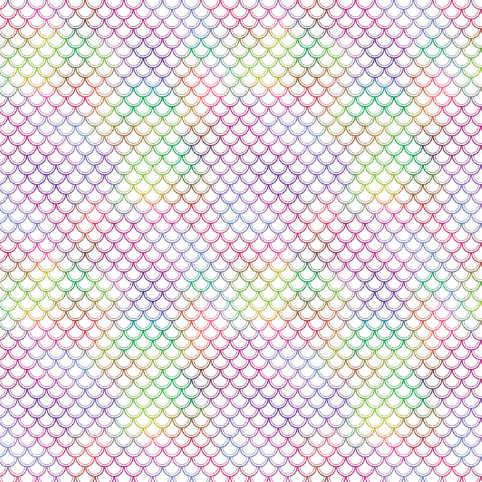 298/ Rainbow Fishscales COLORboard