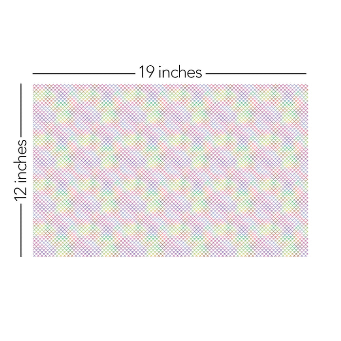 298/ Rainbow Fishscales COLORboard