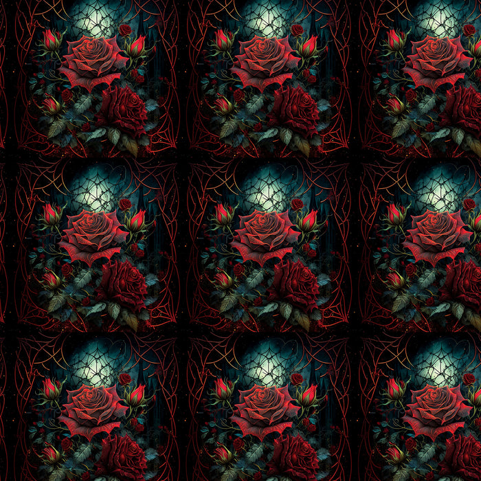302/ Gothic Red Roses COLORboard
