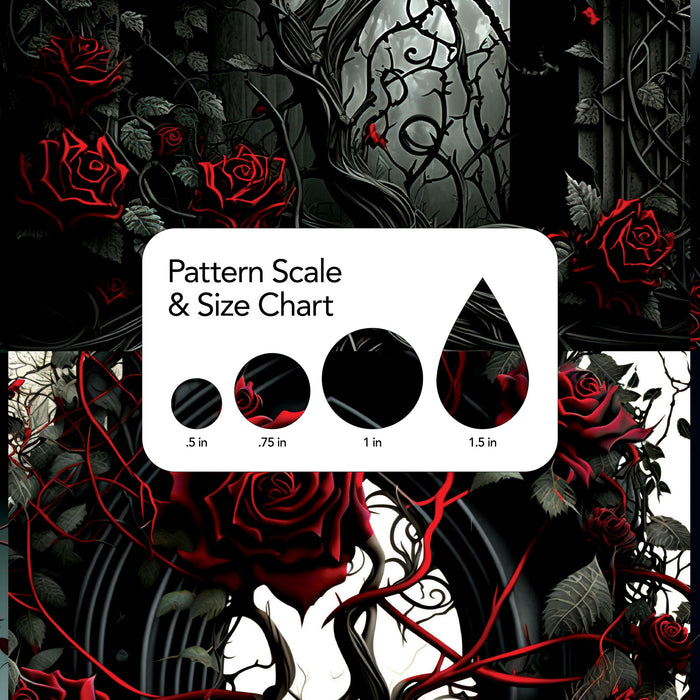 303/ Gothic Rose Vines COLORboard