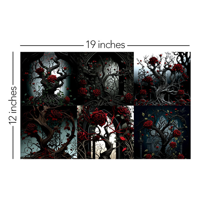 303/ Gothic Rose Vines COLORboard