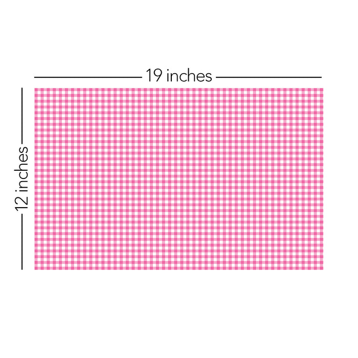 307/ Pink Plaid Dress COLORboard