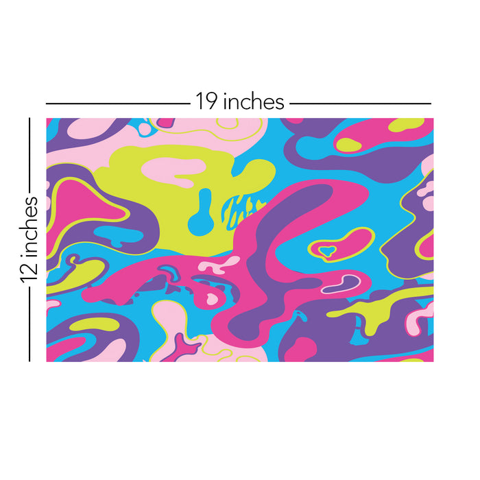 316/ Iconic Hot Swirls  COLORboard