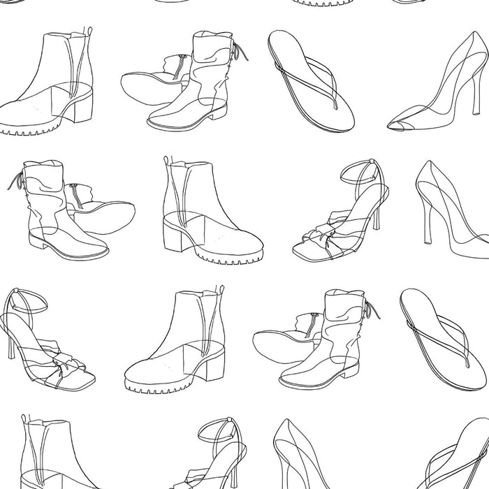 349/ Shoe Sketches COLORboard