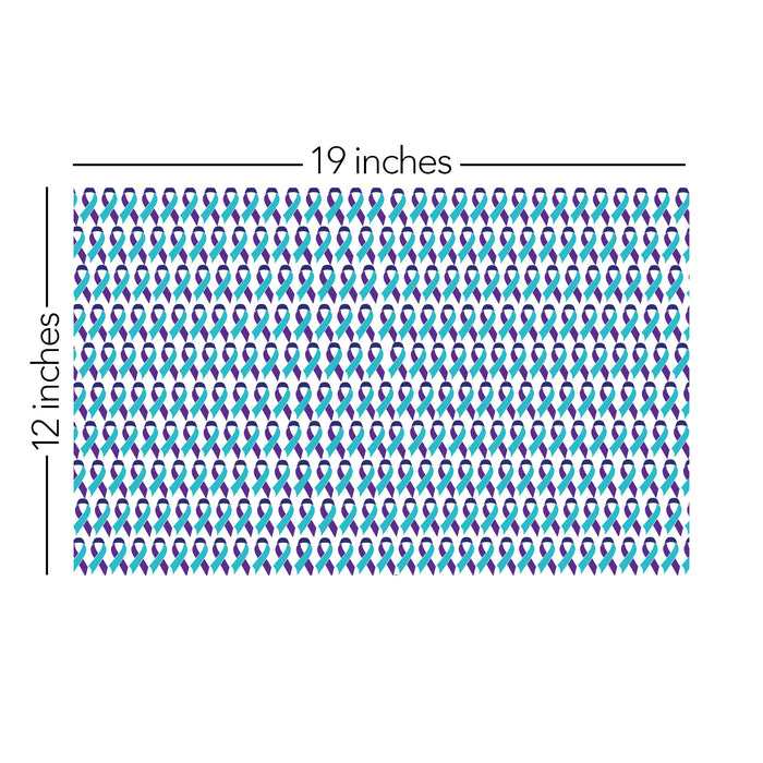 353/ Suicide Awareness Ribbon COLORboard