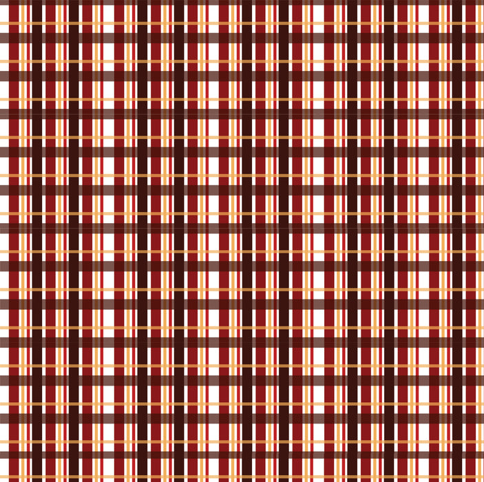 393/ Fall Red Plaid COLORboard