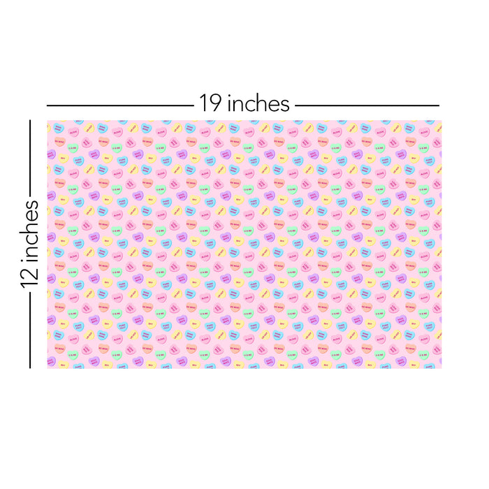 402/ Valentine Conversation Hearts COLORboard