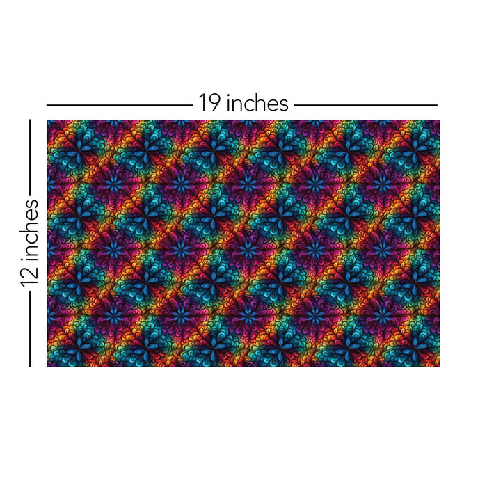 452/ Butterfly Waves Rainbow COLORboard