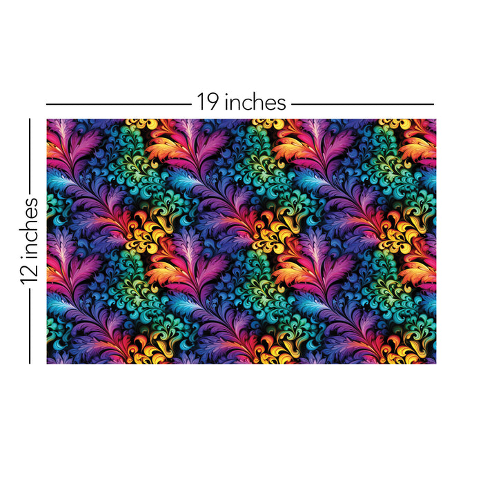 453/ Feathered Rainbows COLORboard