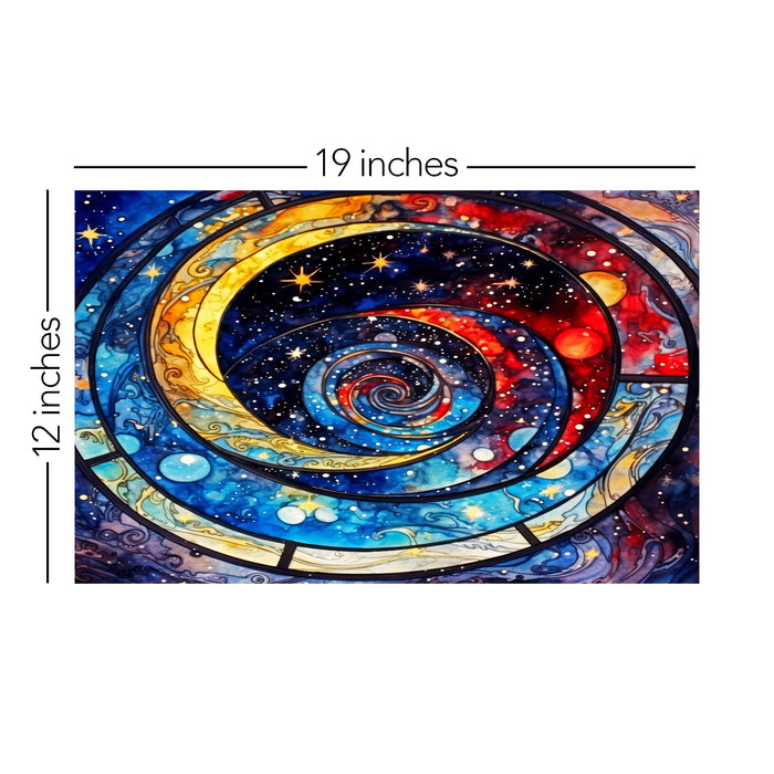 456/ Nebula Spiral Glass COLORboard