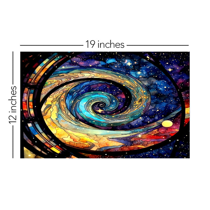 458/ Spyglass Spiral Glass COLORboard