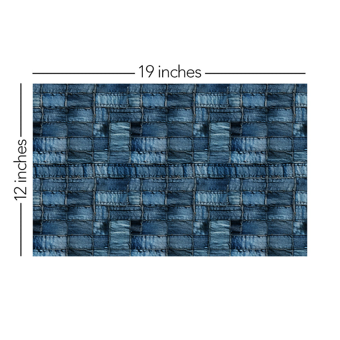 481/ Denim Patchwork Quilt COLORboard