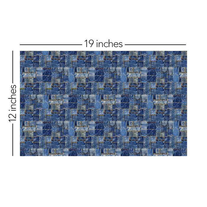 484/ Small Denim Patches COLORboard