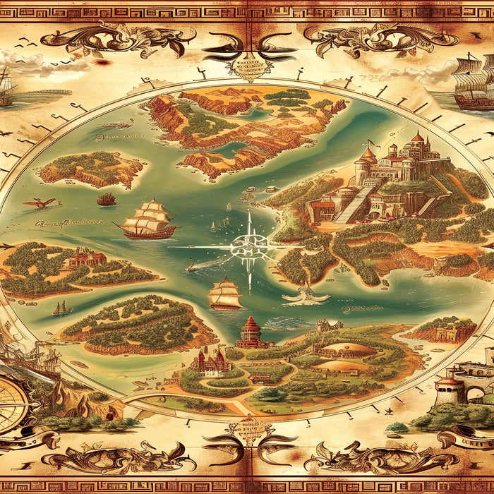 492/ Fantasy Map 8 COLORboard