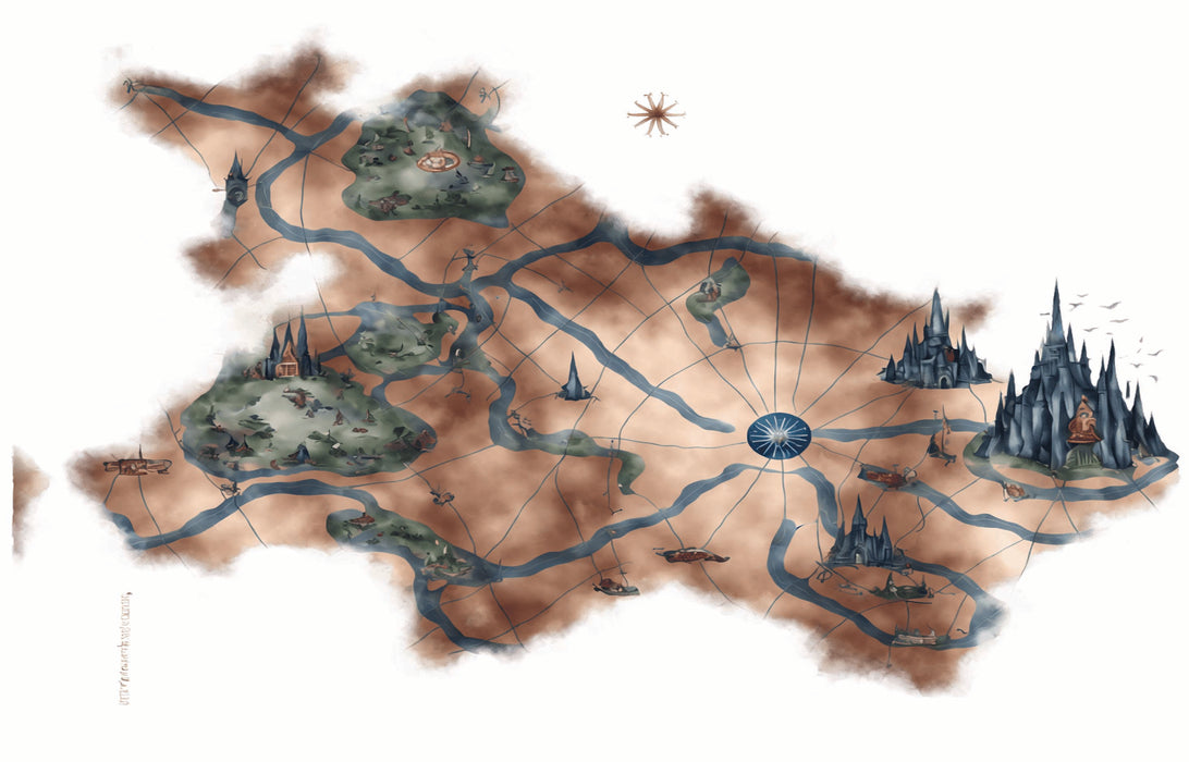 497/ Fantasy Map 13 COLORboard