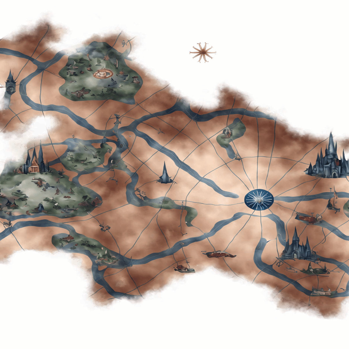 497/ Fantasy Map 13 COLORboard — Craft Closet