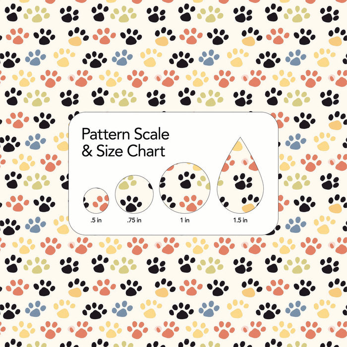 525/ Cat Paw Prints COLORboard